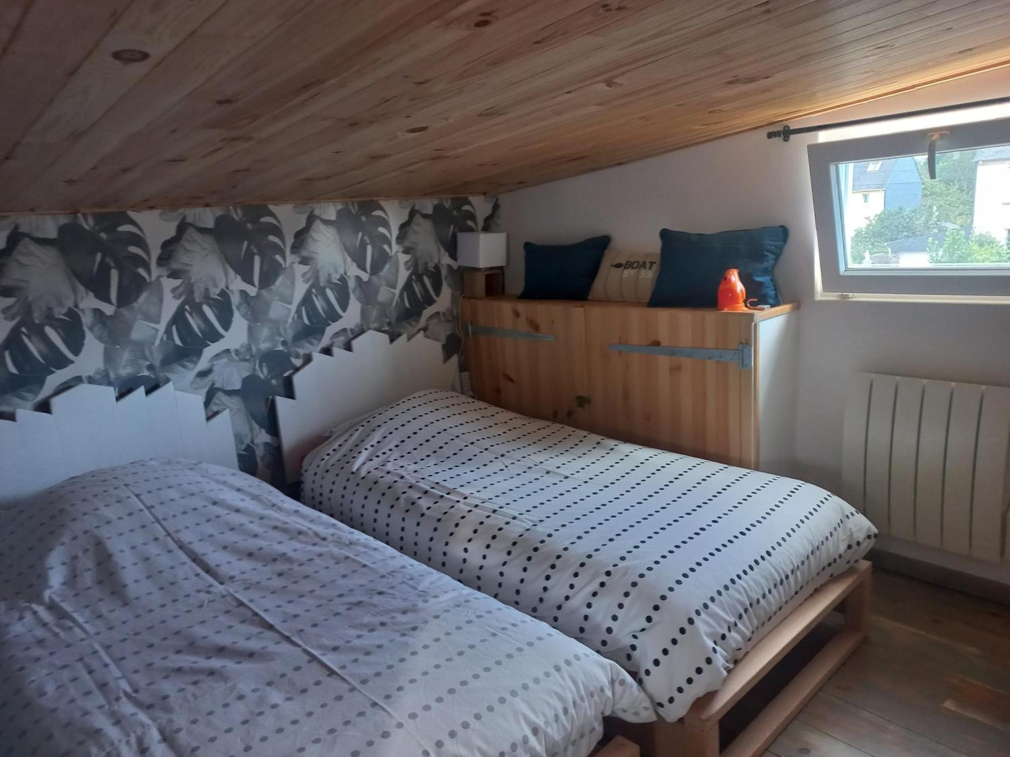 Studio Bois Independant Au Calme Concarneau Buitenkant foto